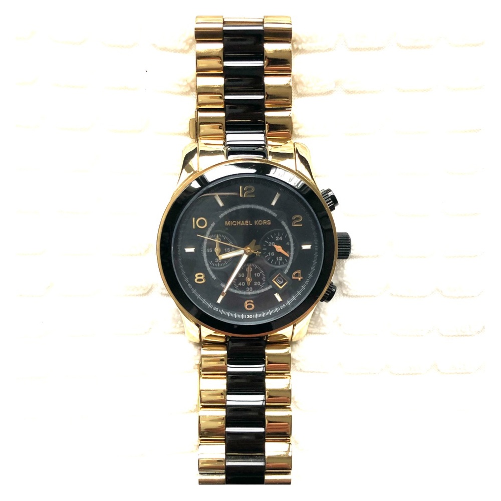 Michael Kors Watch - Black/Gold